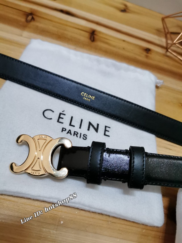 CELINE皮帶 賽琳女士腰帶 賽琳小牛皮可調節皮帶  jjp1008